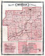 Morgan County, Mooresville, Martinsville, Indiana State Atlas 1876